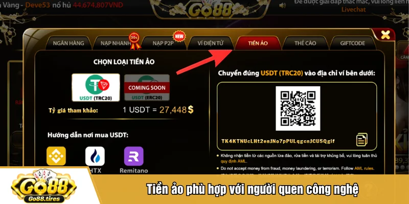 Tiền ảo phù hợp với người quen công nghệ